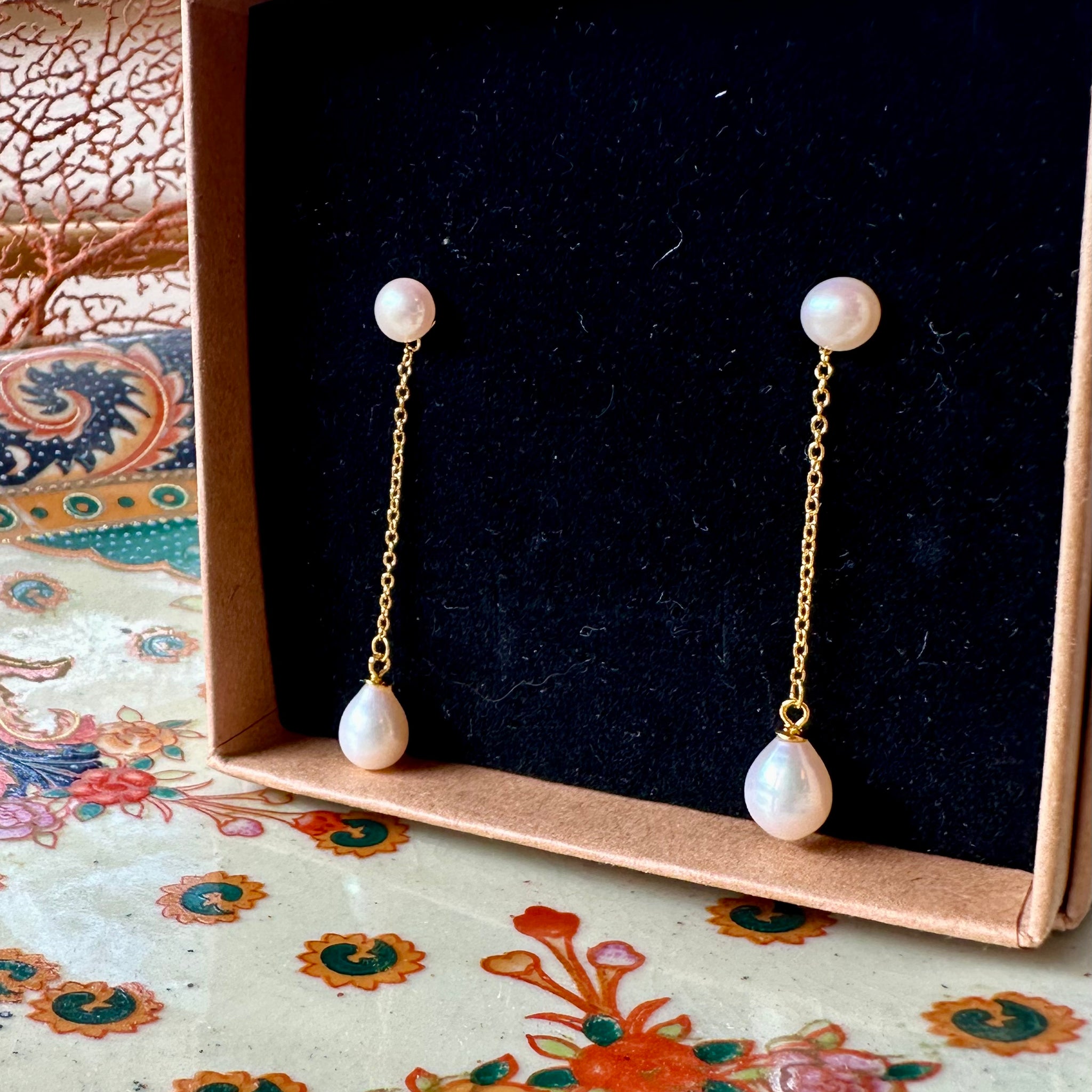 Timeless Pearl stud earrings ~ LAST CALL