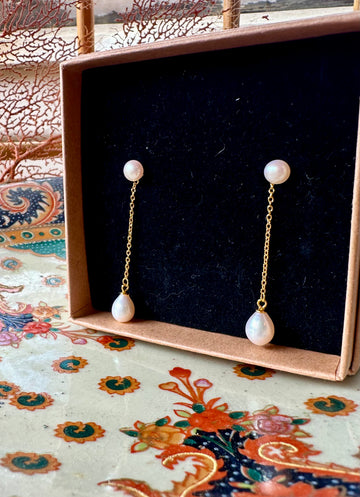 Timeless Pearl stud earrings ~ LAST CALL