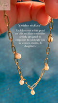 5 wishes necklace xo, Mango