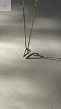 Heirloom Heart Necklace xo, Mango