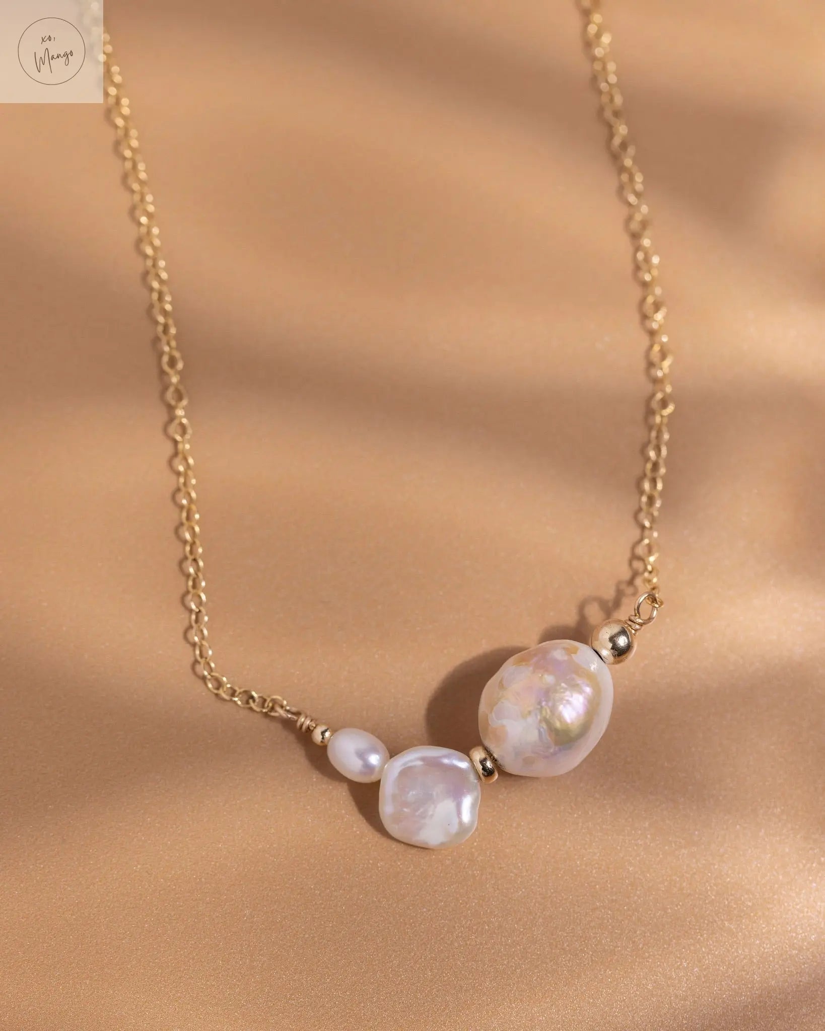 Dreamer Pearl Necklace xo, Mango