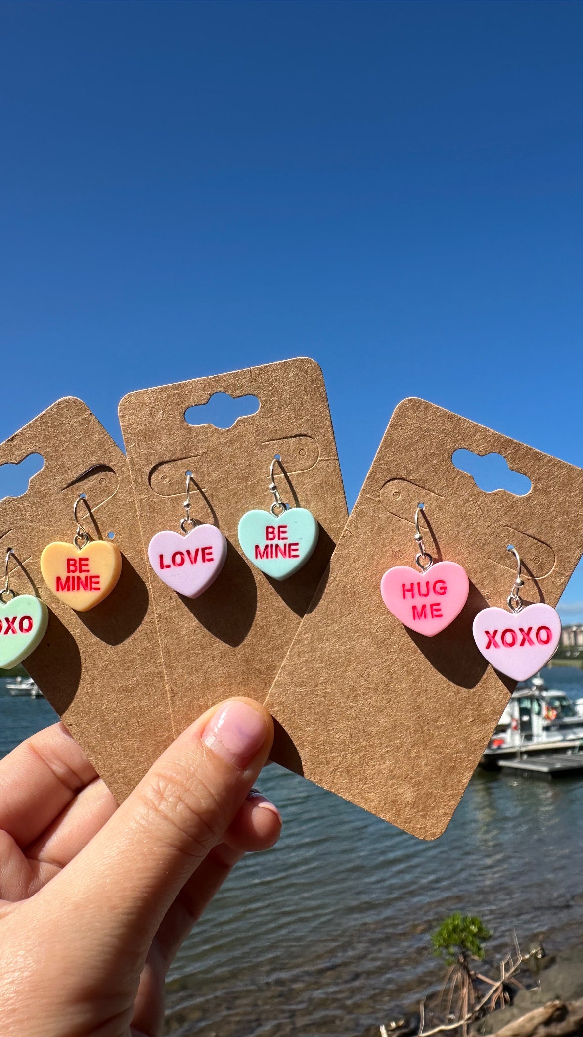 Conversation Heart Earrings