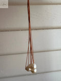 Rainbow Pearl Necklaces xo, Mango