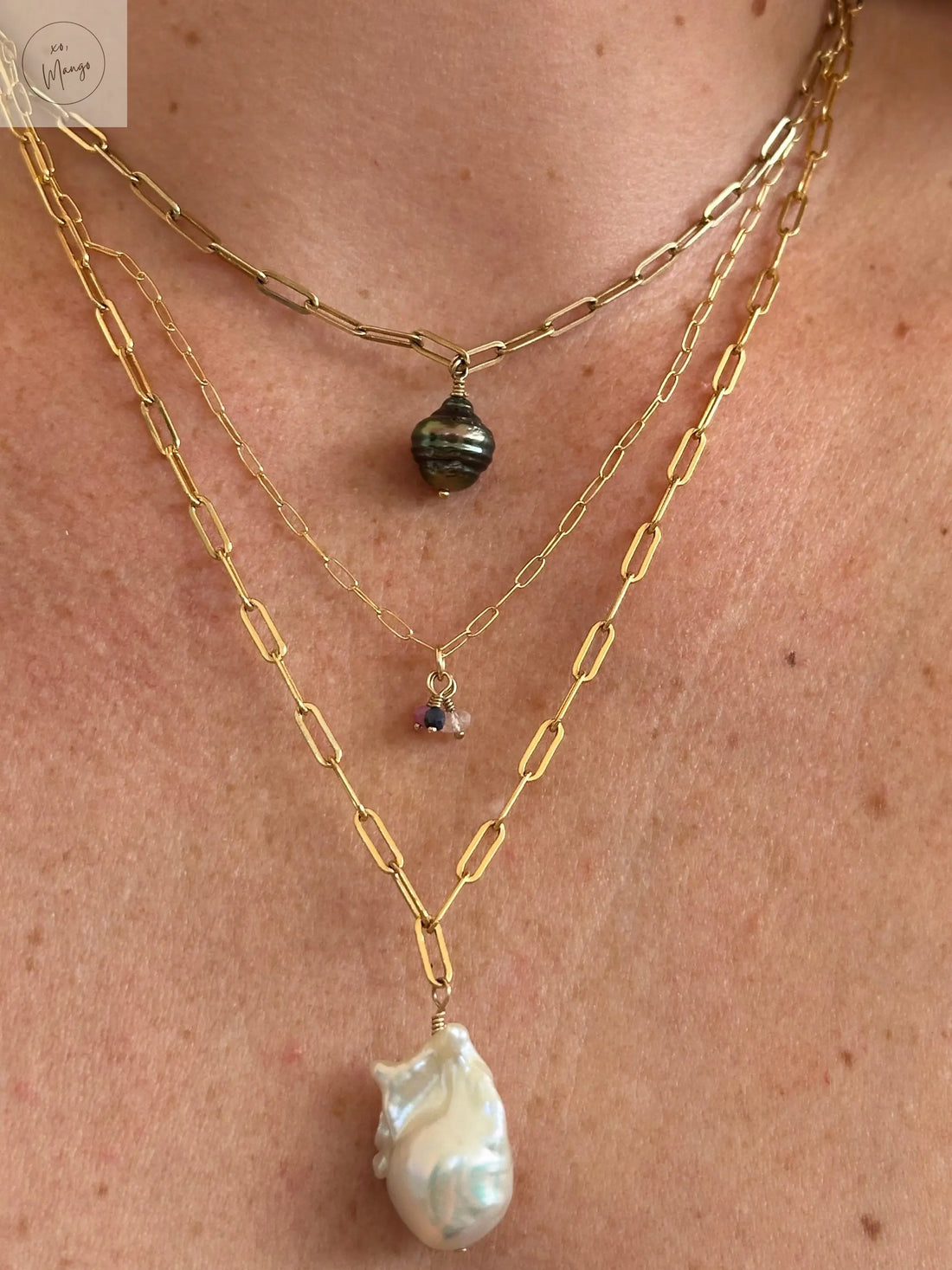 Protect your Values~ Charm necklace xo, Mango