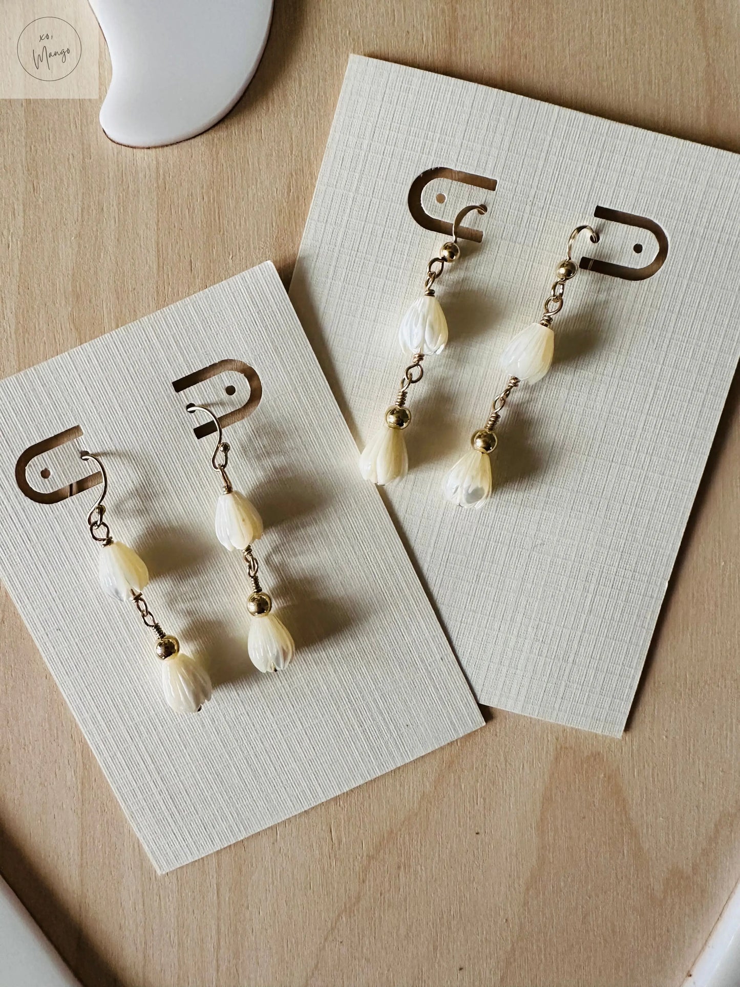 Double Pikake Earring