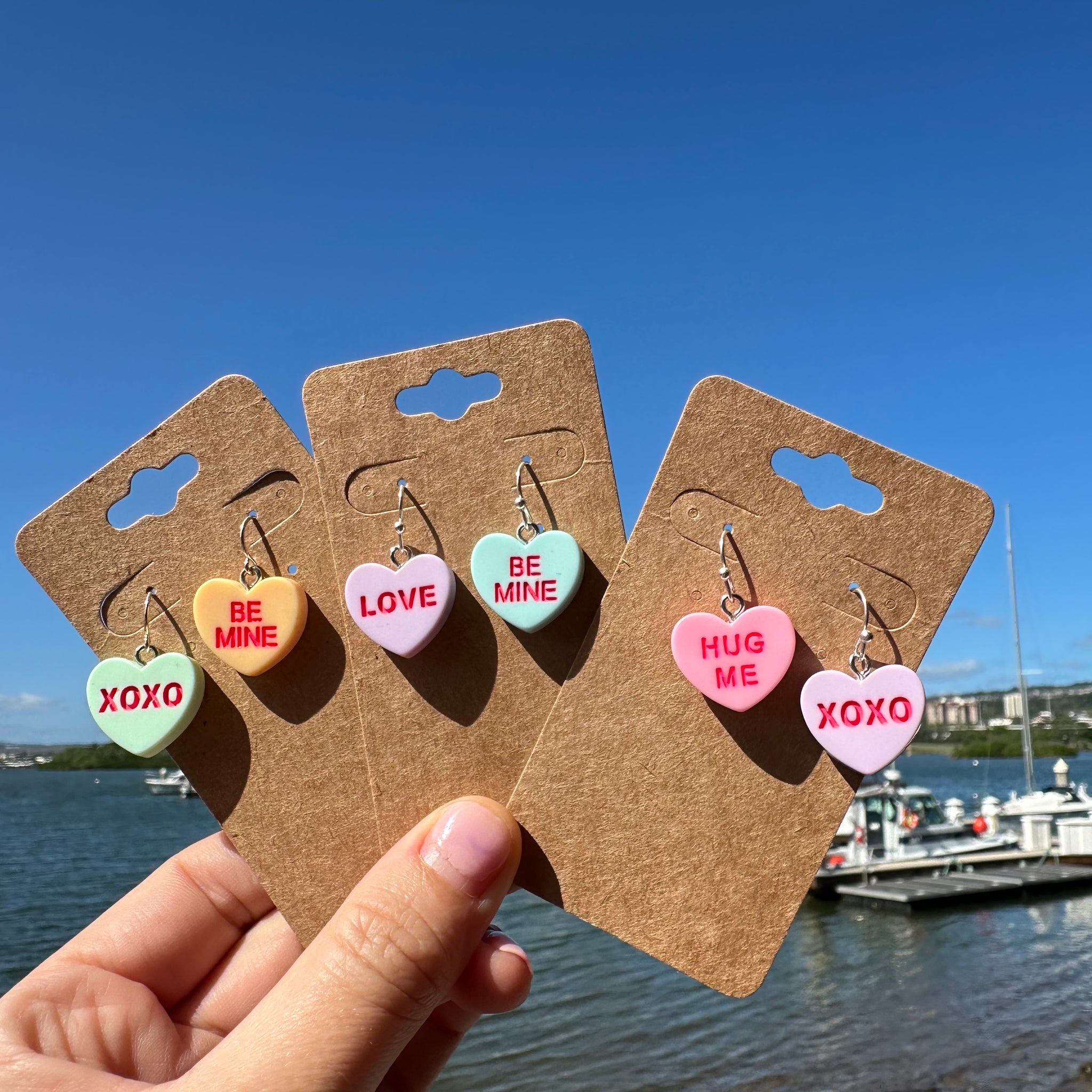 Conversation Heart Earrings