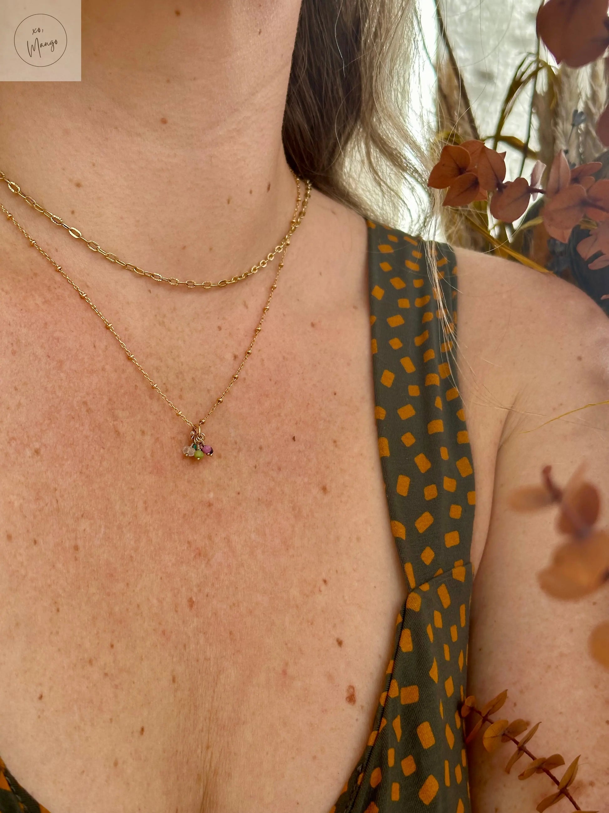 Protect your Values~ Charm necklace xo, Mango