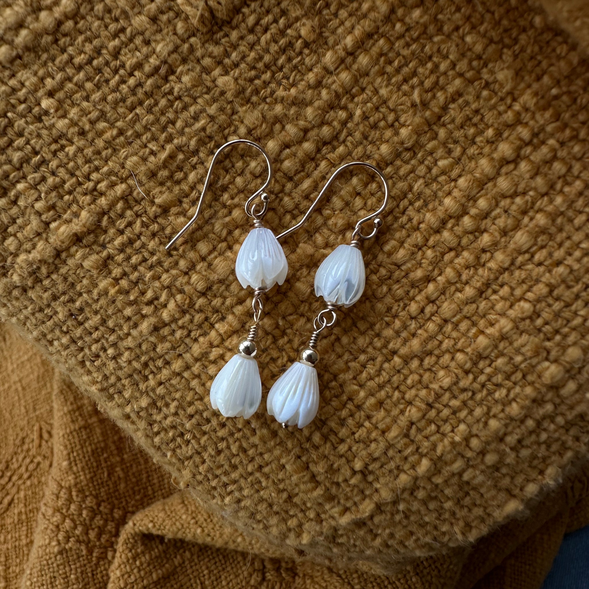 Double Pikake Earring
