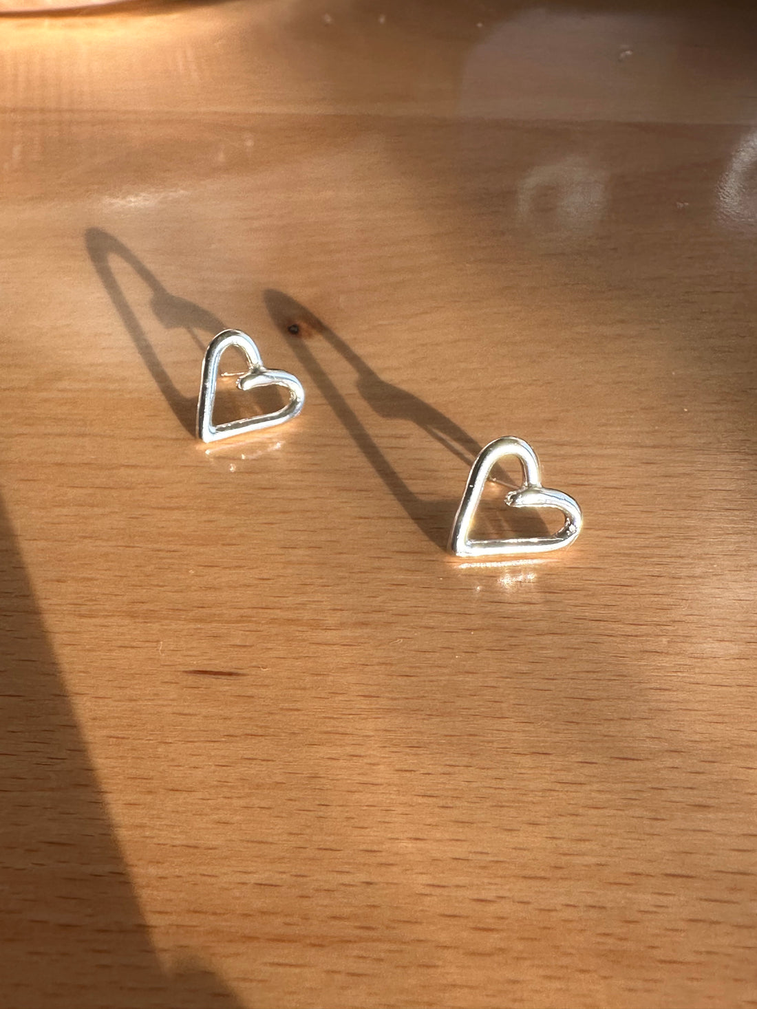 Heirloom Heart Stud earring